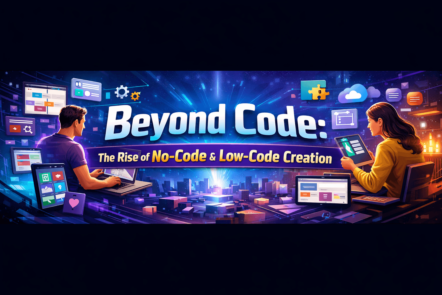 Beyond Code: The Rise of No-Code & Low-Code Creation